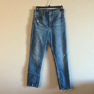 Gap Cigarette Straight Jeans